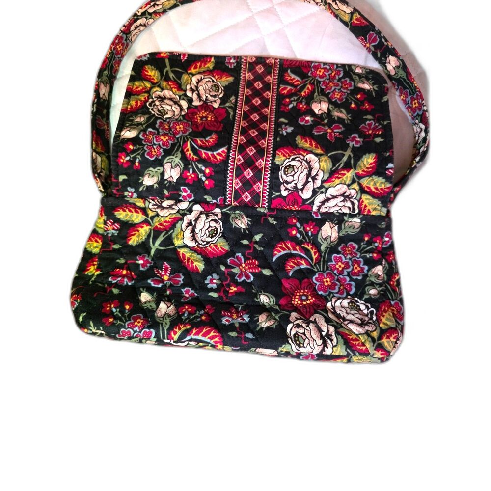 Retired Vera Bradley “Anastasia” Quilted Cotton Shoulder Bag - Picture 3 of 8